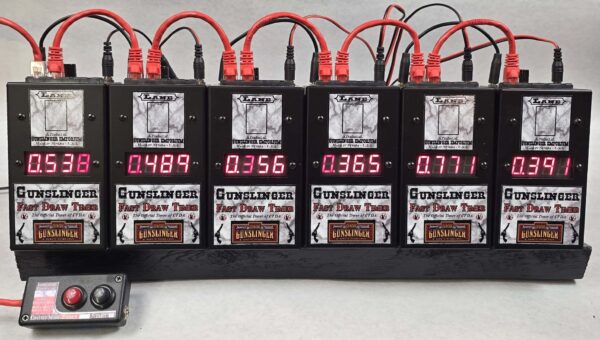 Gunslinger Timer Stand 1-2 Lanes (OR) 4-6 Lanes