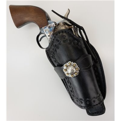 Mernickle CFD-20-HR "High-Ride" Black, Left-Handed (Exposed Rawhide Lining) (Closeout Special 40% Off)