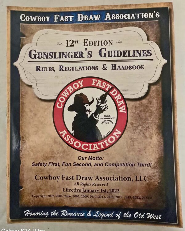 Gunslinger's Guidelines (CFDA Rules, Regulations, and Handbook)