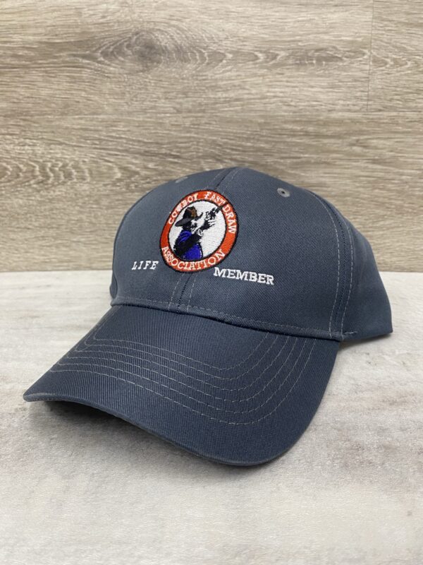 Hat- CFDA Life Member - Grey w/color logo