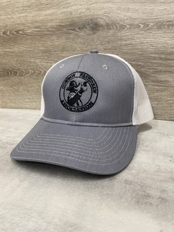 Hat - Grey w/black CFDA logo